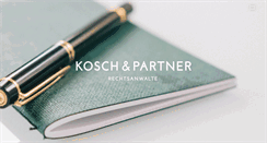 Desktop Screenshot of kosch-partner.at